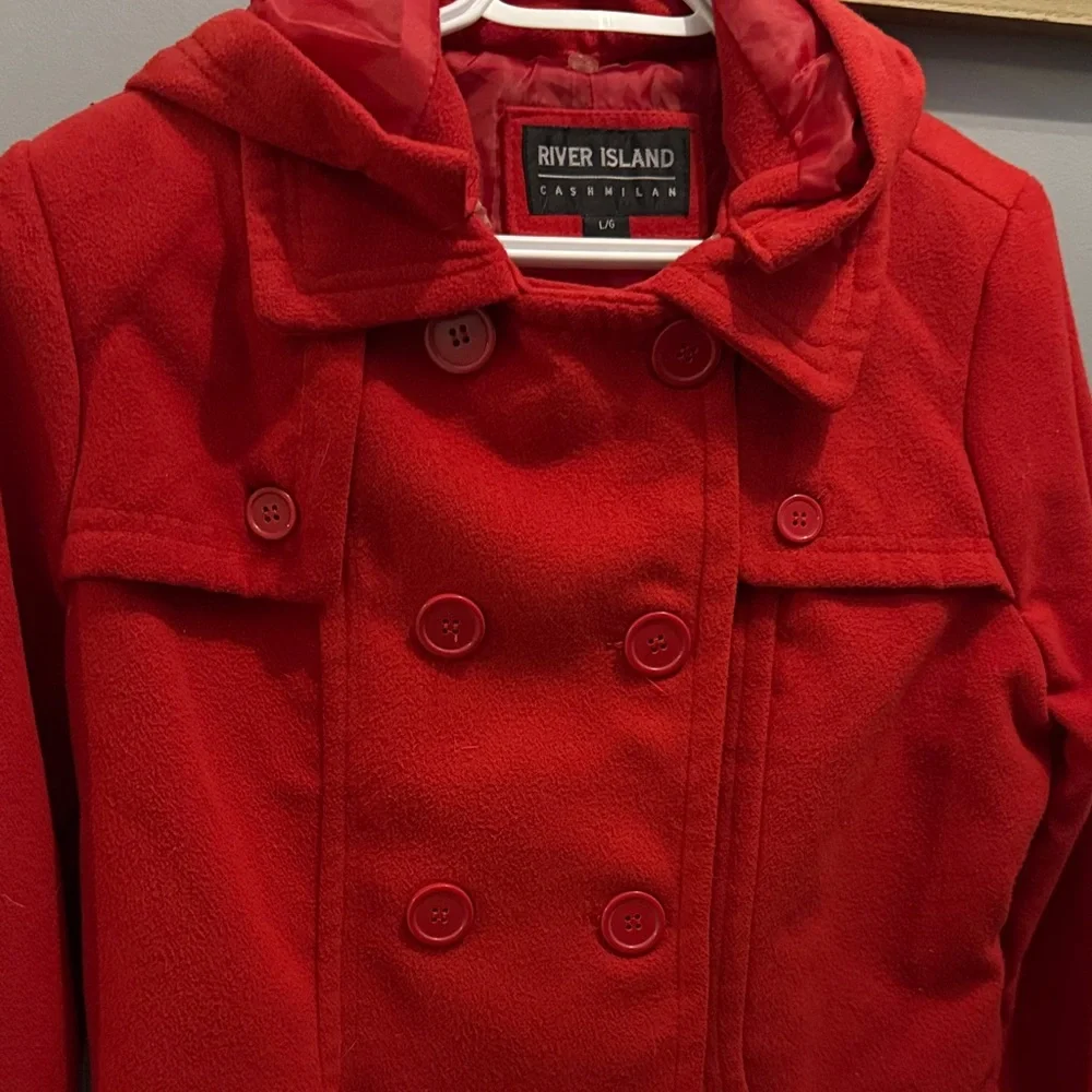 River Island Cashmilan Double-Breasted Jacket - Picture 3 of 5